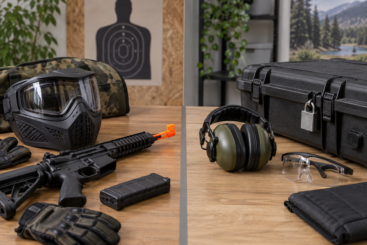 ¿SE PUEDE COMPARAR EL AIRSOFT CON LAS ARMAS DE FUEGO?