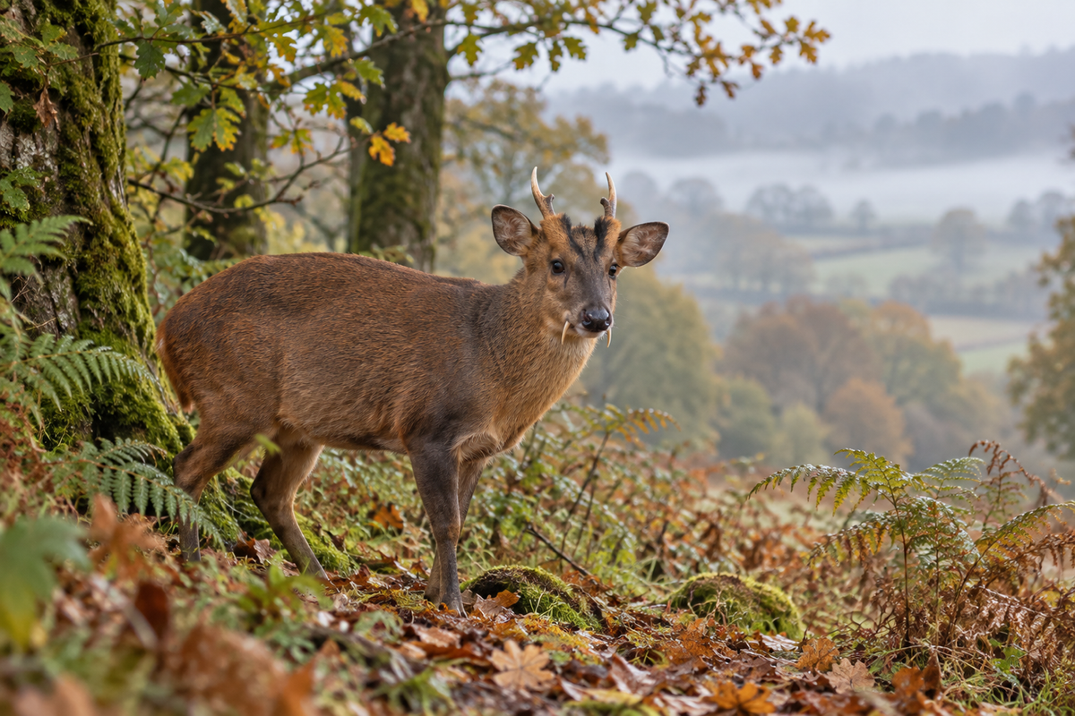 WILD LUIS: CAZANDO EN GRAN BRETAÑA, MUNTJAC
