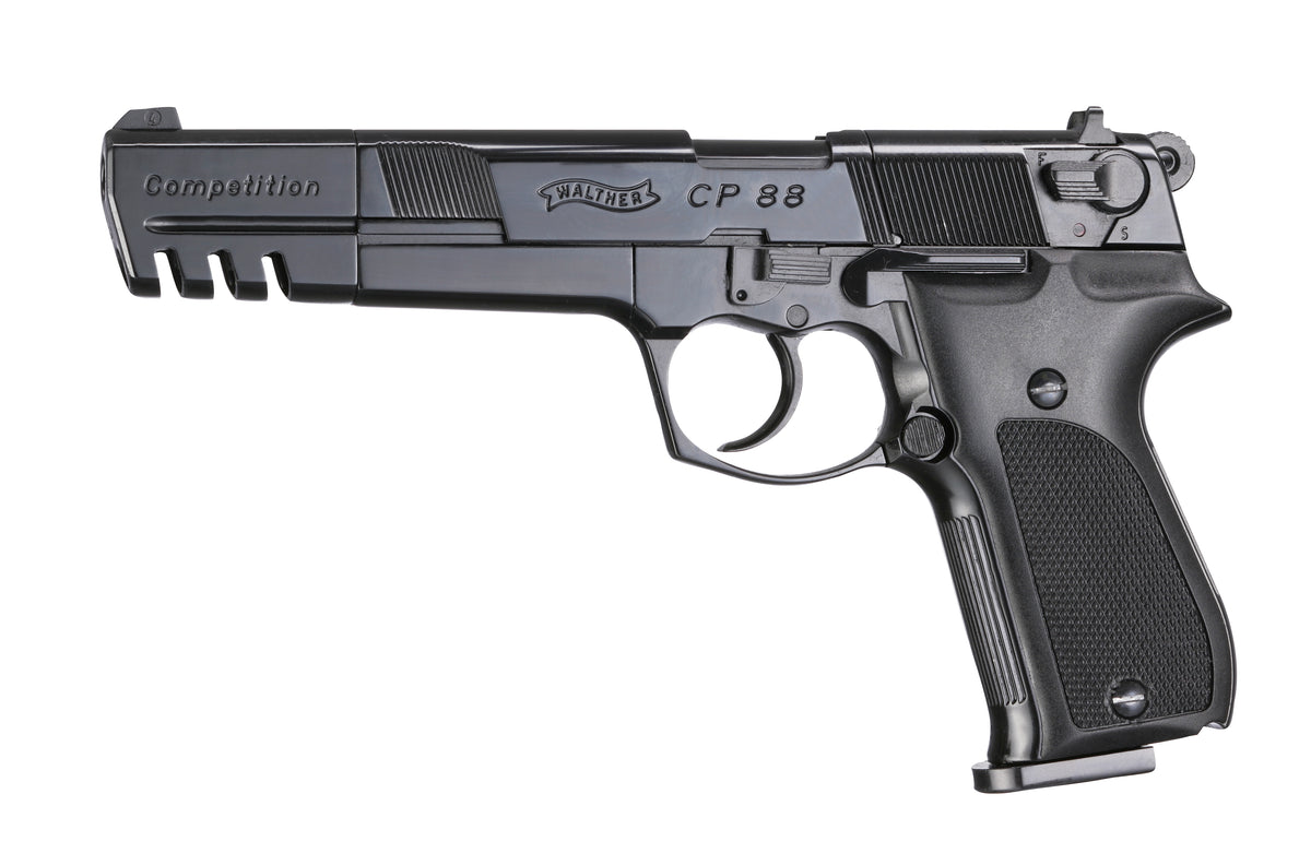 Walther CP88 CompeticiÃƒÂ³n-Co2 & Co2-Walther CP88 Competición-4,5mm Pellet-Negra 5,6"