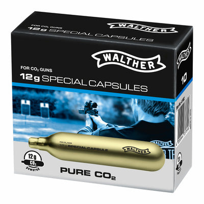 Botellas Walther 12g Co2-Caja 10 uds