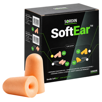 Tapones Silicona Sordin Peach (M/L) (1x200)