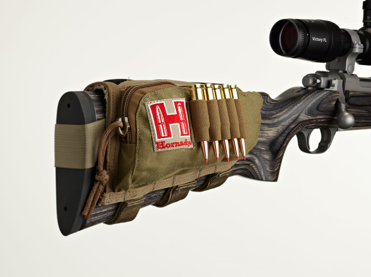 Carrillera Hornady Negra Derecha & Carrillera Hornady Negra Izquierda