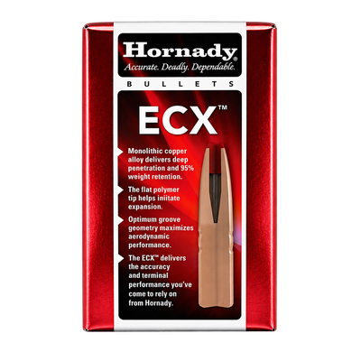PUNTAS ECX-22 CAL .224 50 GR ECX™- Caja 50 & PUNTAS ECX-7MM .284 150 GR ECX™- Caja 50