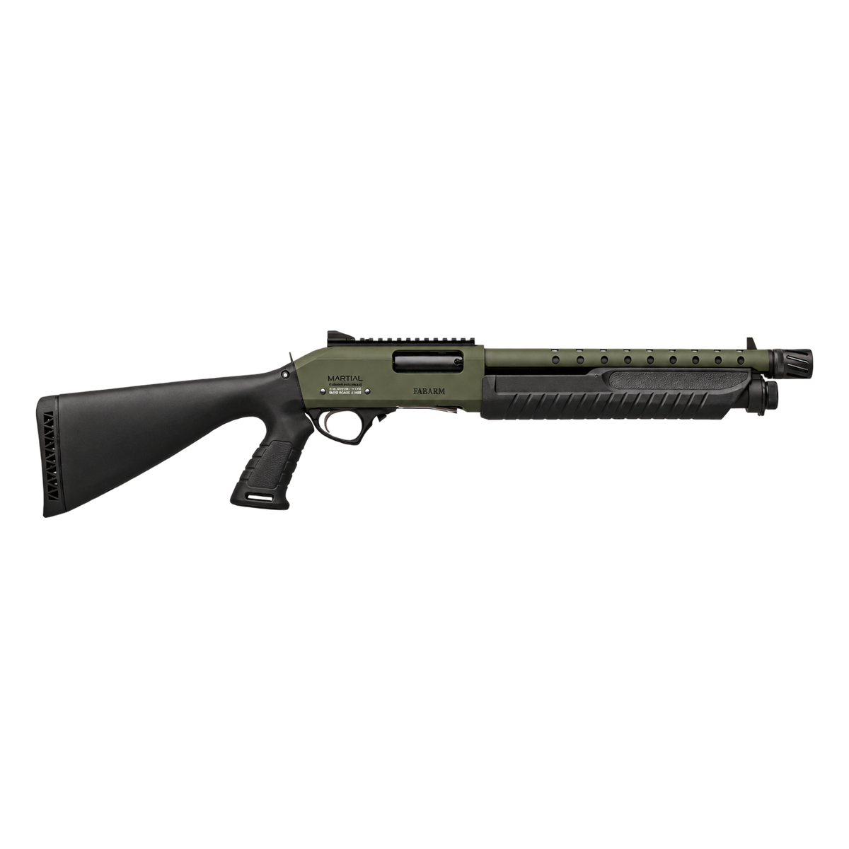 Martial OD Green & Martial OD Green Pro Forces-12x36-Muzzle Break
