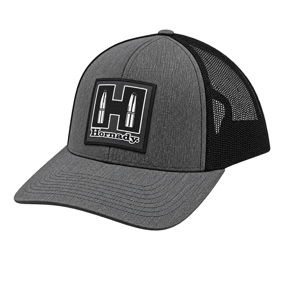 Gorra Hornady Gray & Black Mesh & Gorra Hornady Gray & Black Mesh