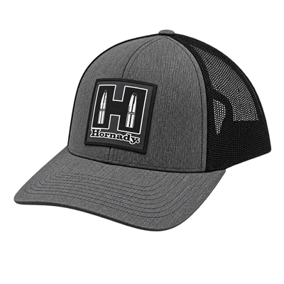 Gorra Hornady Gray & Black Mesh & Gorra Hornady Gray & Black Mesh