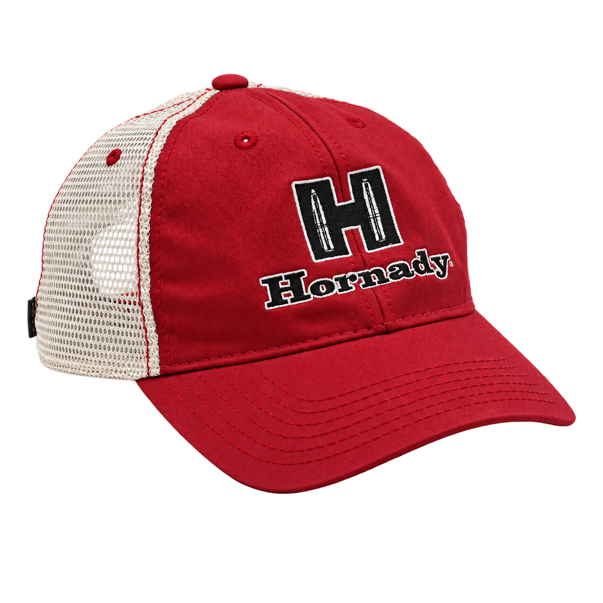 Gorra Hornady Roja & Blanca Mesh