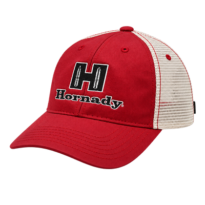Gorra Hornady Roja & Blanca Mesh & Gorra Hornady Roja & Blanca Mesh