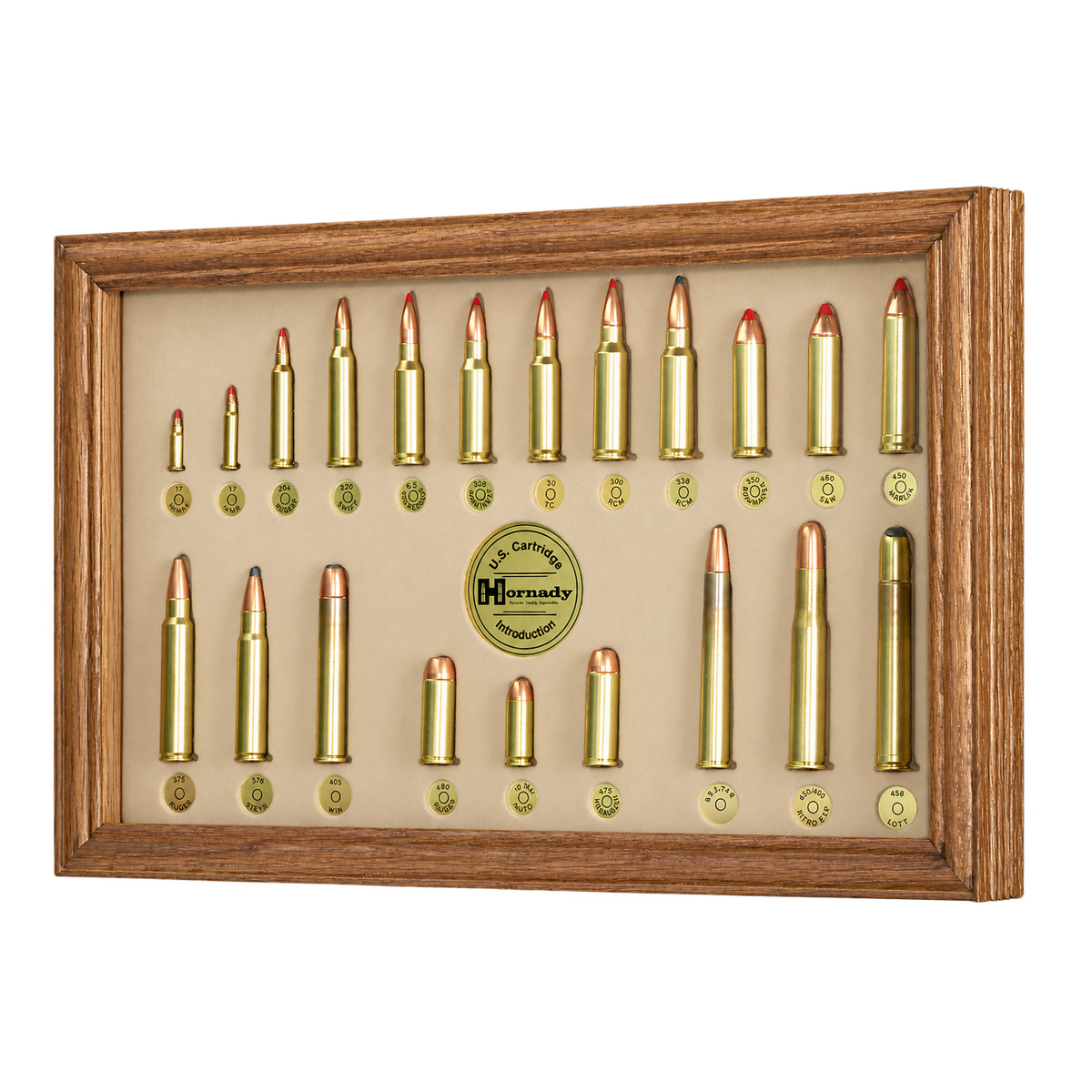 Cuadro cartuchos Hornady