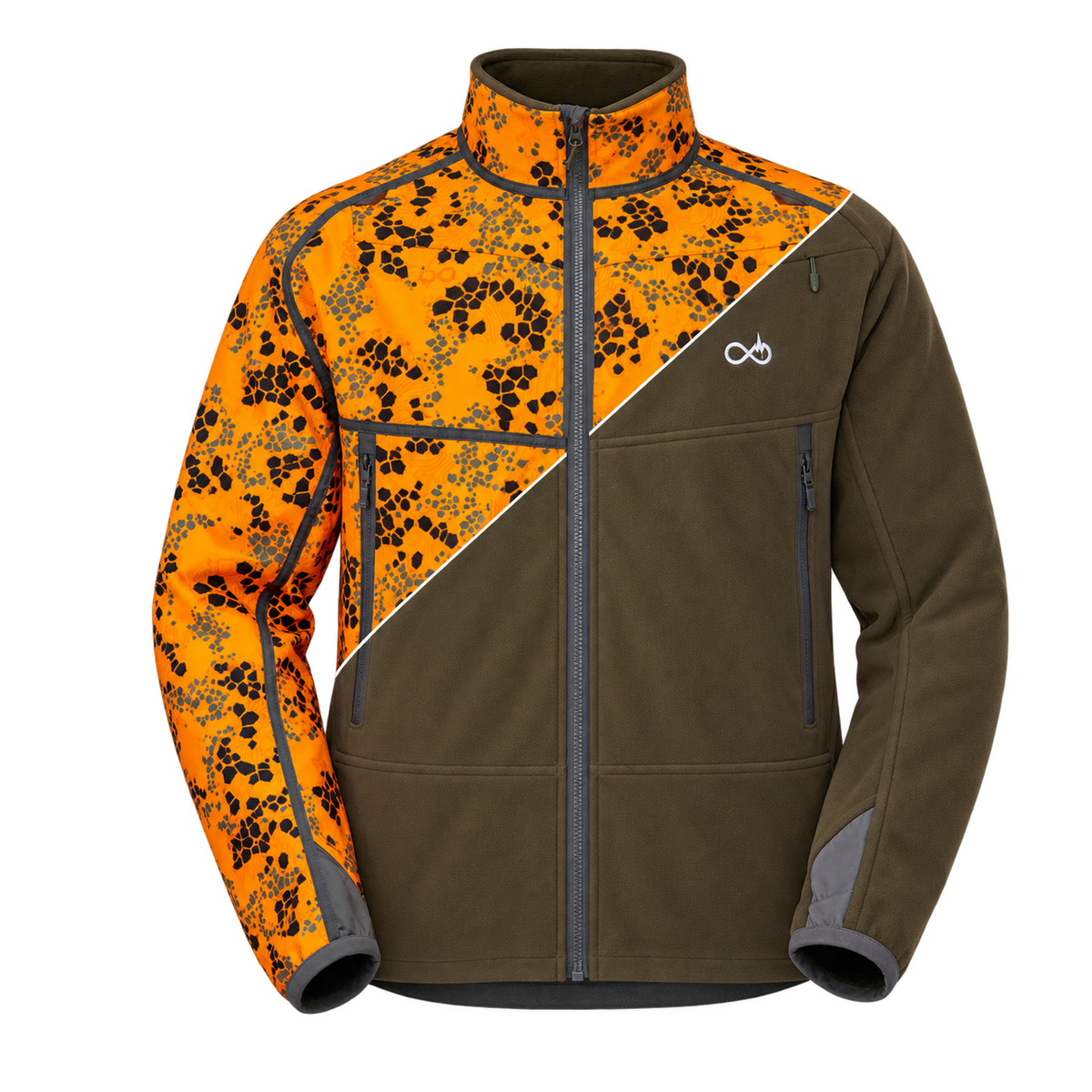 Chaqueta HELIX Infinity Fire/Olive