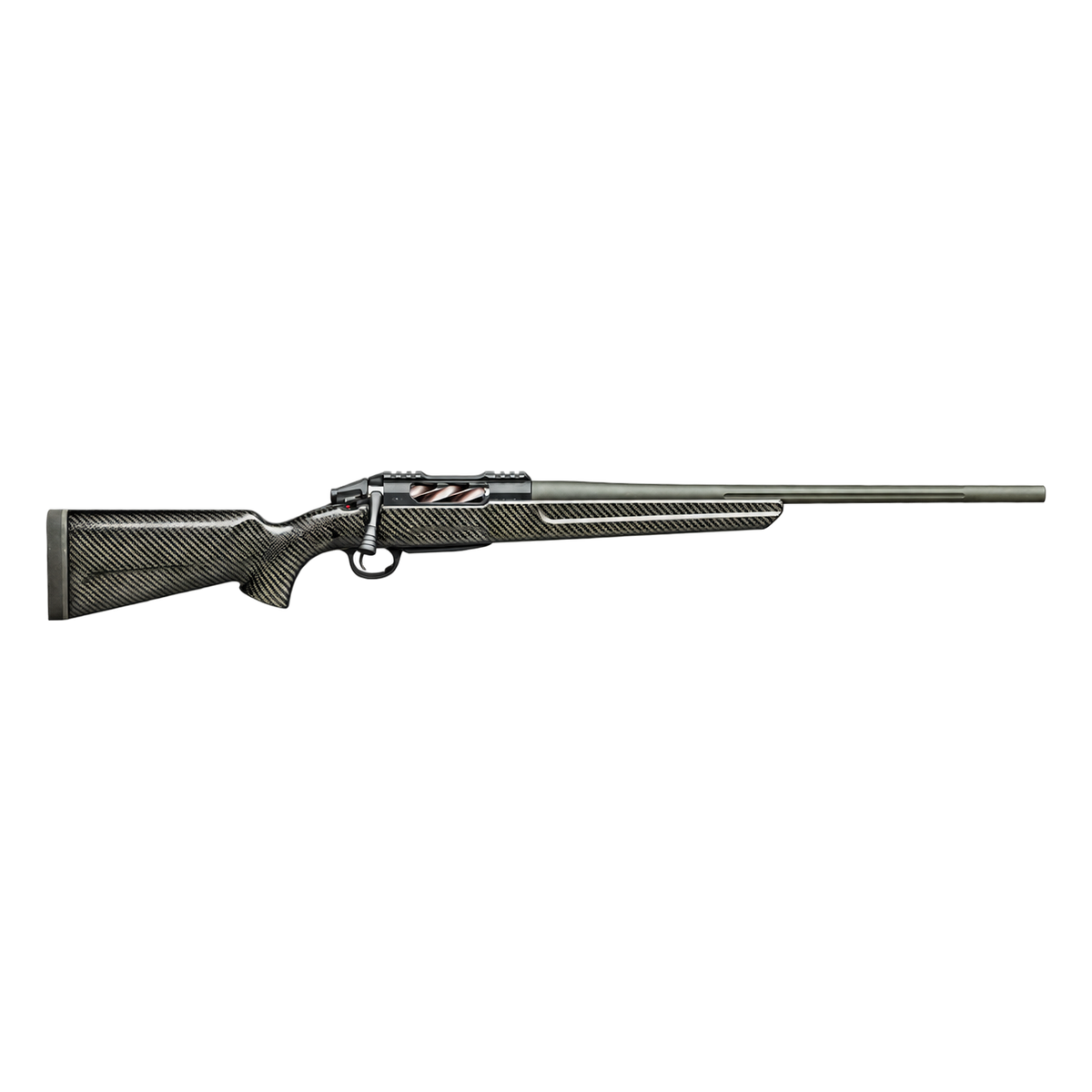 Hunter Carbon & Hunter CARBON-270 Win-560mm-3+1- Fluted- Rosca M14x1