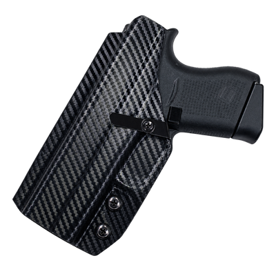 Fundas IWB Full Profile-Carbon & Funda Interior  (IWB) Glock 19-Full Profiles-Negra-Karbon