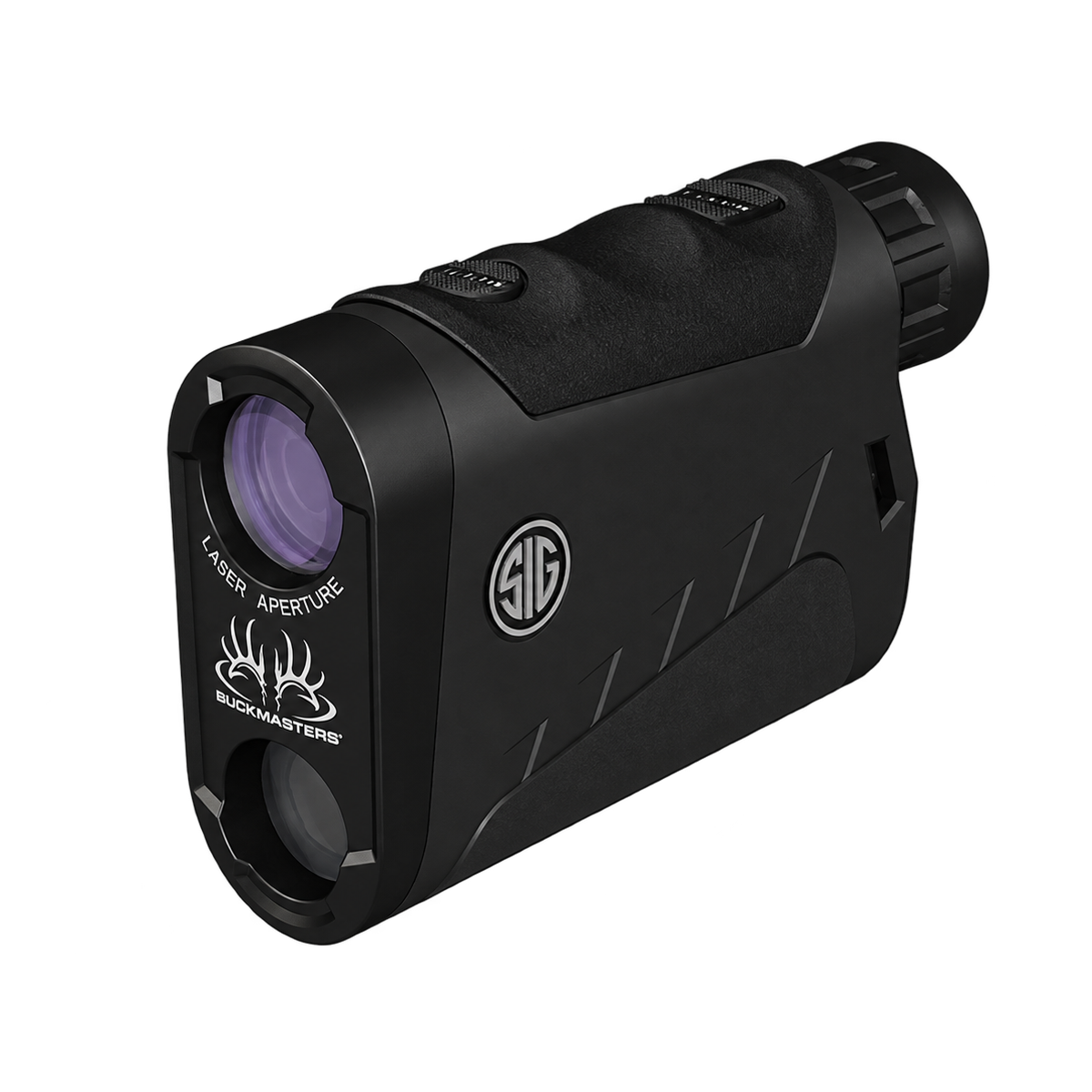 BuckMaster-Medidor & BUCKMASTERS 1500 LRF, 6X22MM, RED LED DISPLAY, BLACK, CLASS 1M