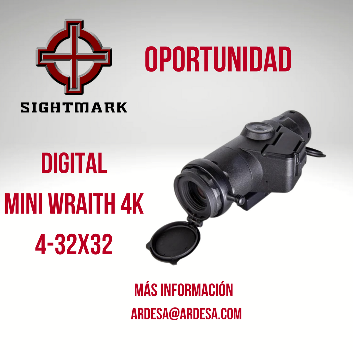 Visor Digital Wraith 4K MINI 4-32X32