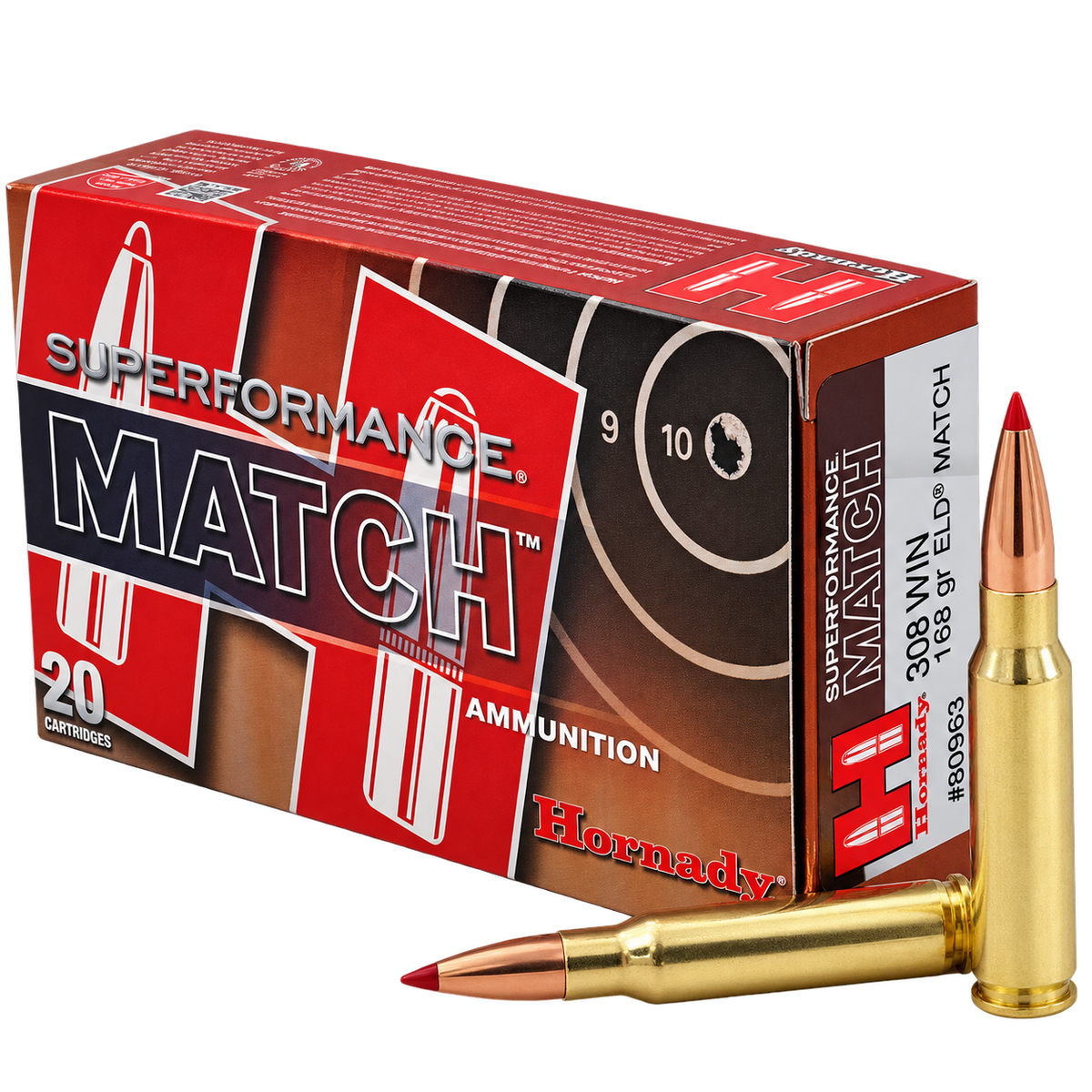 Superformance Match & SUPERFORMANCE MATCH 308 WIN 168 GR ELD Caja 20