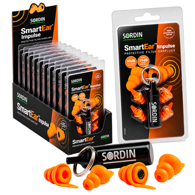 Tapones Sordin & Tapones Sordin Smart Ear Impulse Naranja (M/L)- Ud