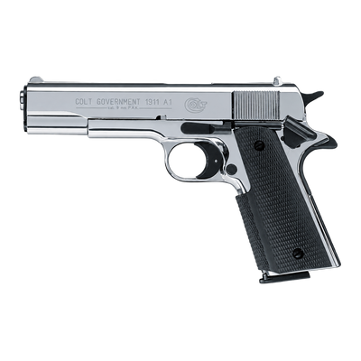Colt Government 1911 A1-Cromo Pulido-9mm PAK