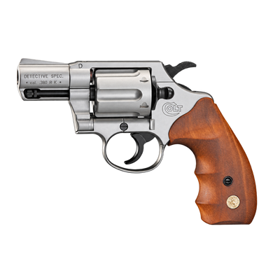 Colt Detective Special-Nickel Madera-9mm RK