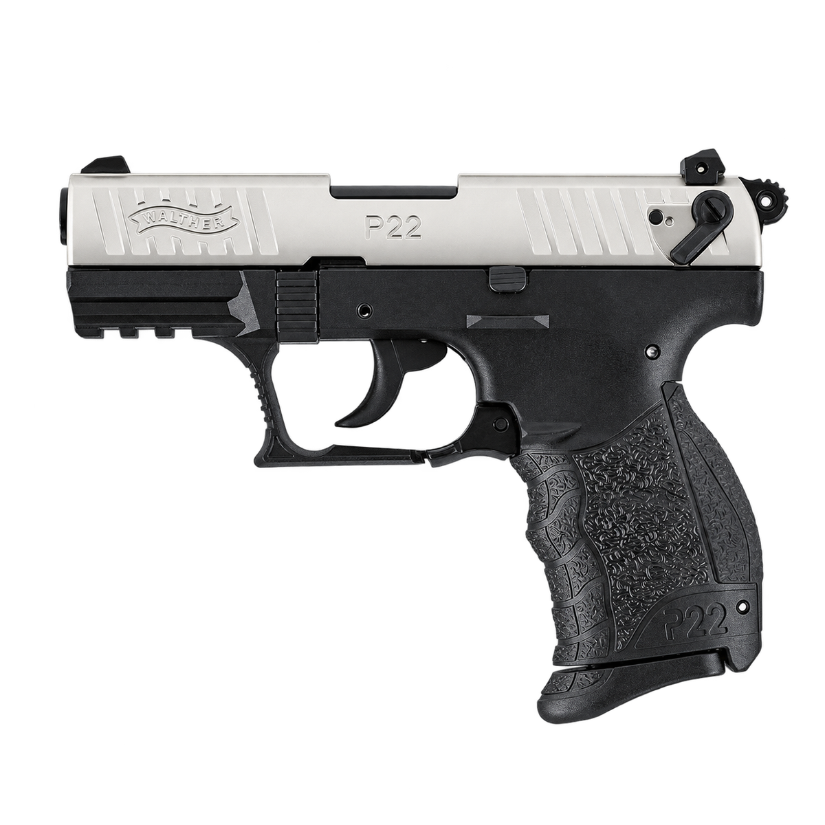 Walther P22Q-Nickel-9mm PAK