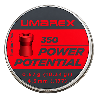 Pellets Power Potential-4,5mm-0,67-1 ud =MetÃ¡lica 1x350