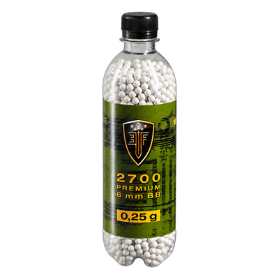 BB-Elite Force-Blancas-6mm-0,25-Bote 2700 uds