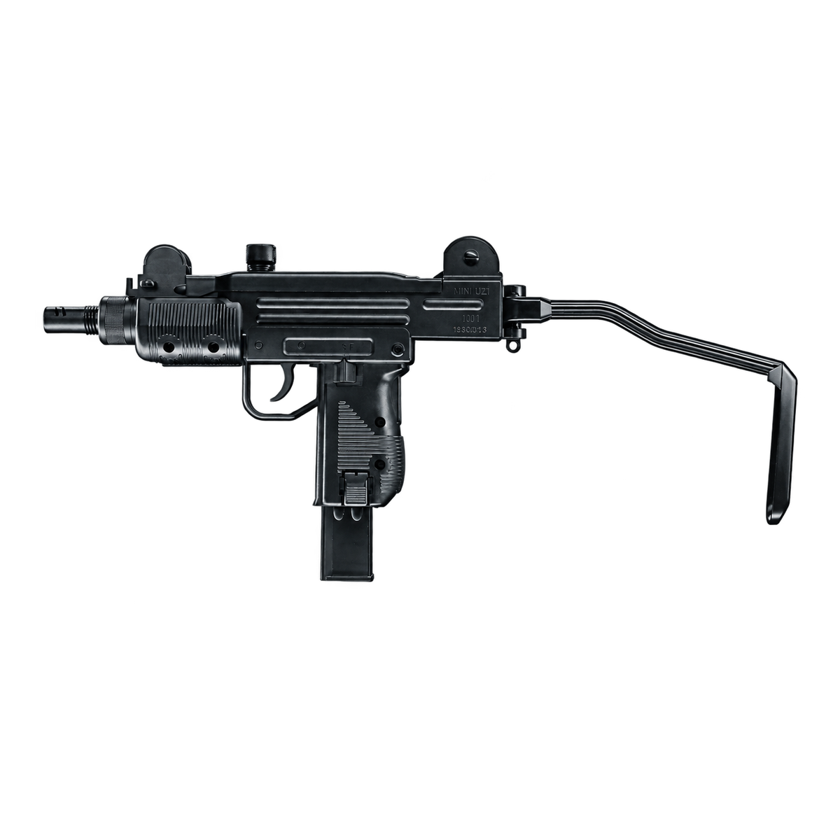IWI Mini Uzi-Co2 & Co2-IWI Mini Uzi-4,5mm BB-Negra