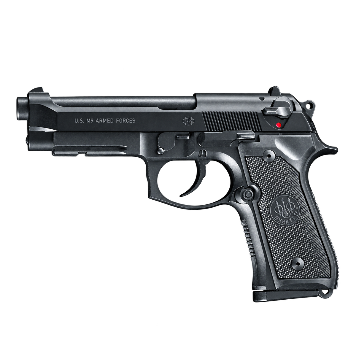Beretta M9 & ASG -Beretta M9 6mm- Shot Up- Negra