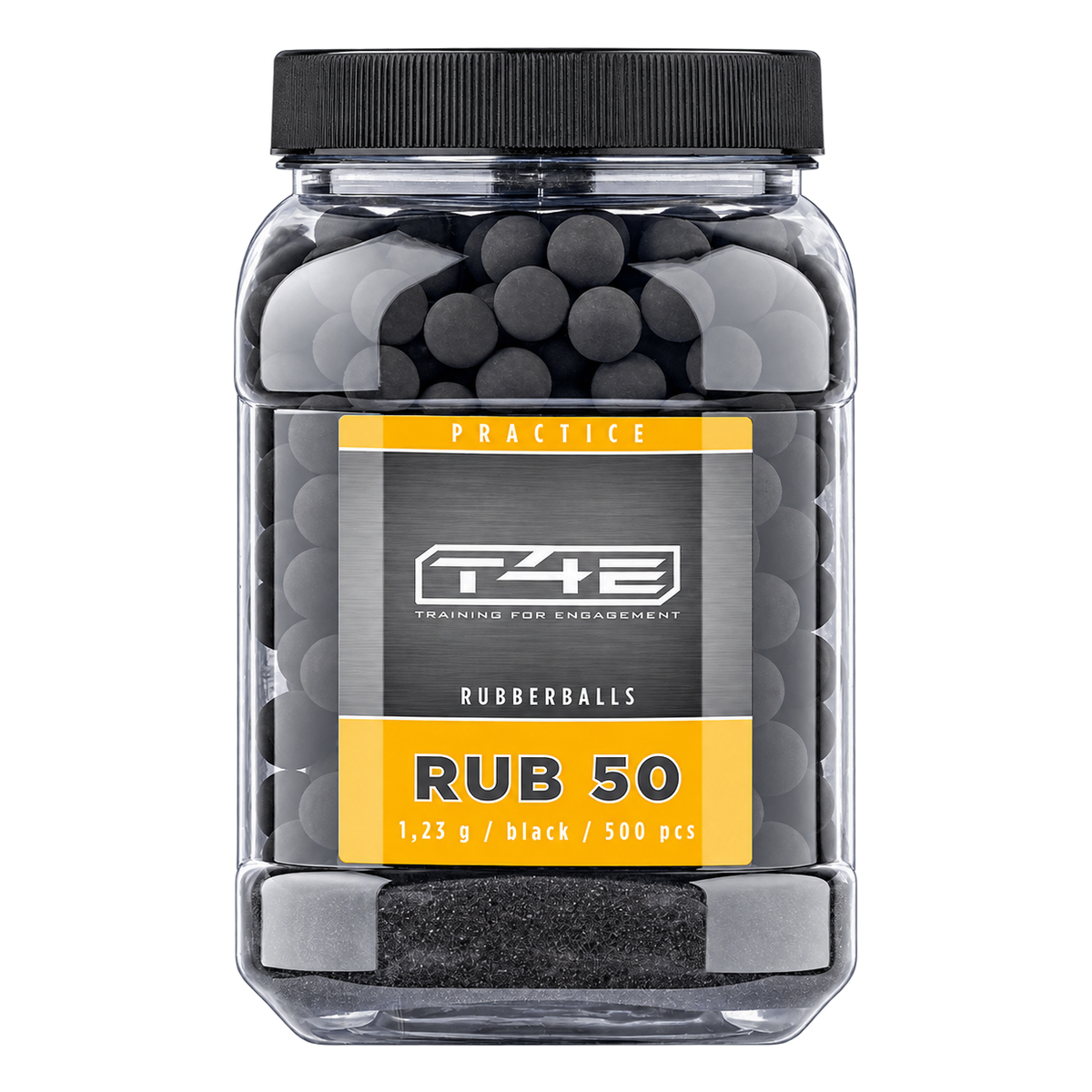 T4E Practice RUB 50-1.23-Negro-500 uds