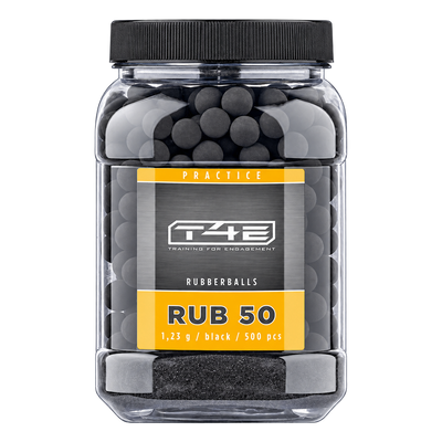 T4E Practice RUB 50-1.23-Negro-500 uds