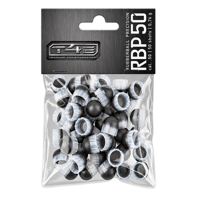 T4E Performance RUB 50  Precisión- Revólveres-0.75-Negro-50 uds