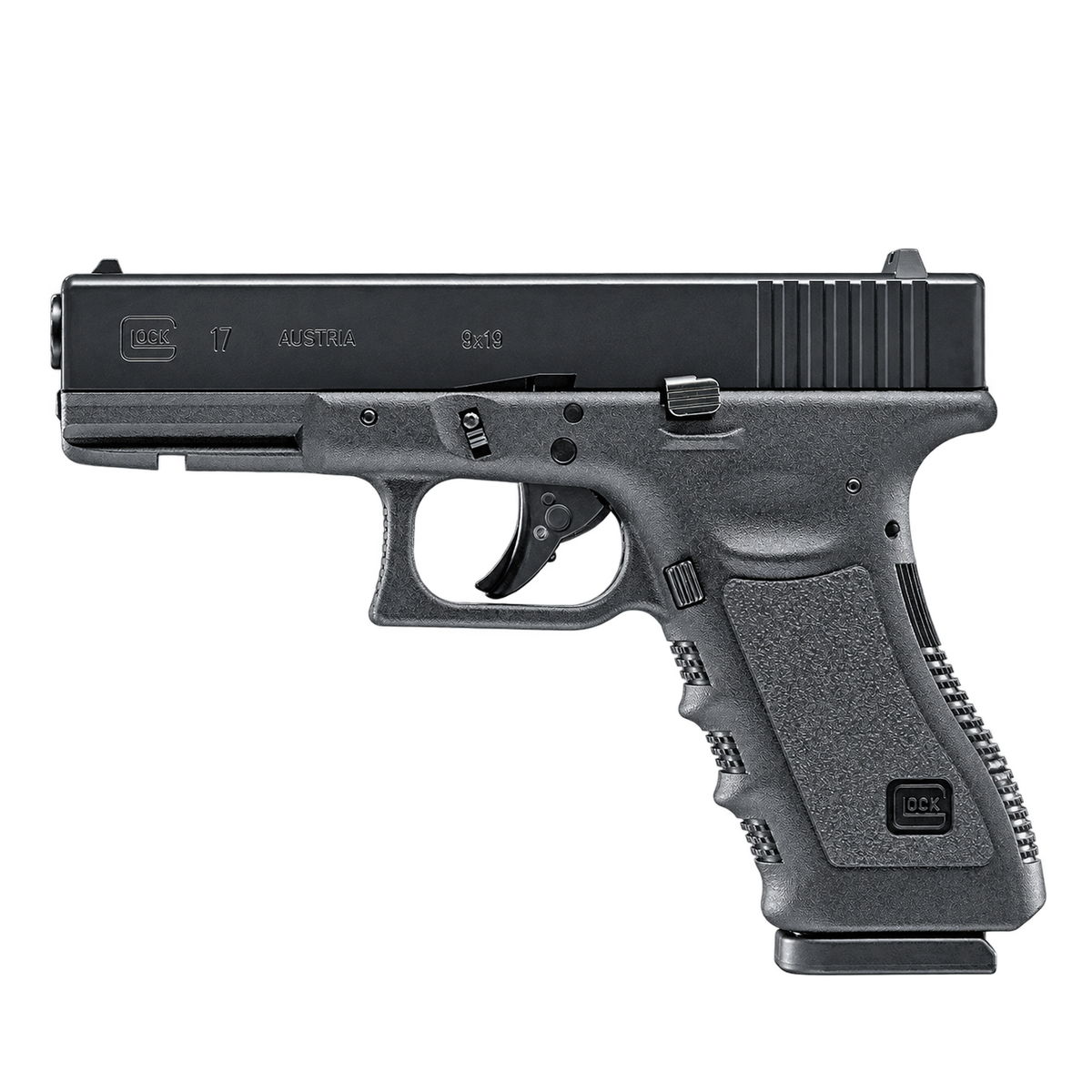 Glock 17 Pellet/BB-Co2-Blow Back & Co2-Glock 17 -4,5mm Negra- BB/Pellet