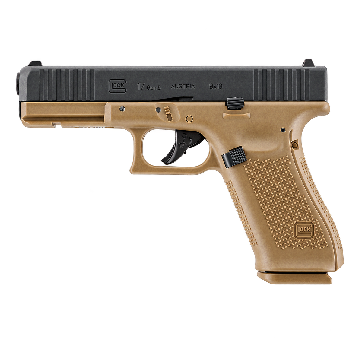 Glock 17 Gen 5 Coyote & ASCO2-Glock 17 Gen 5 Coyote