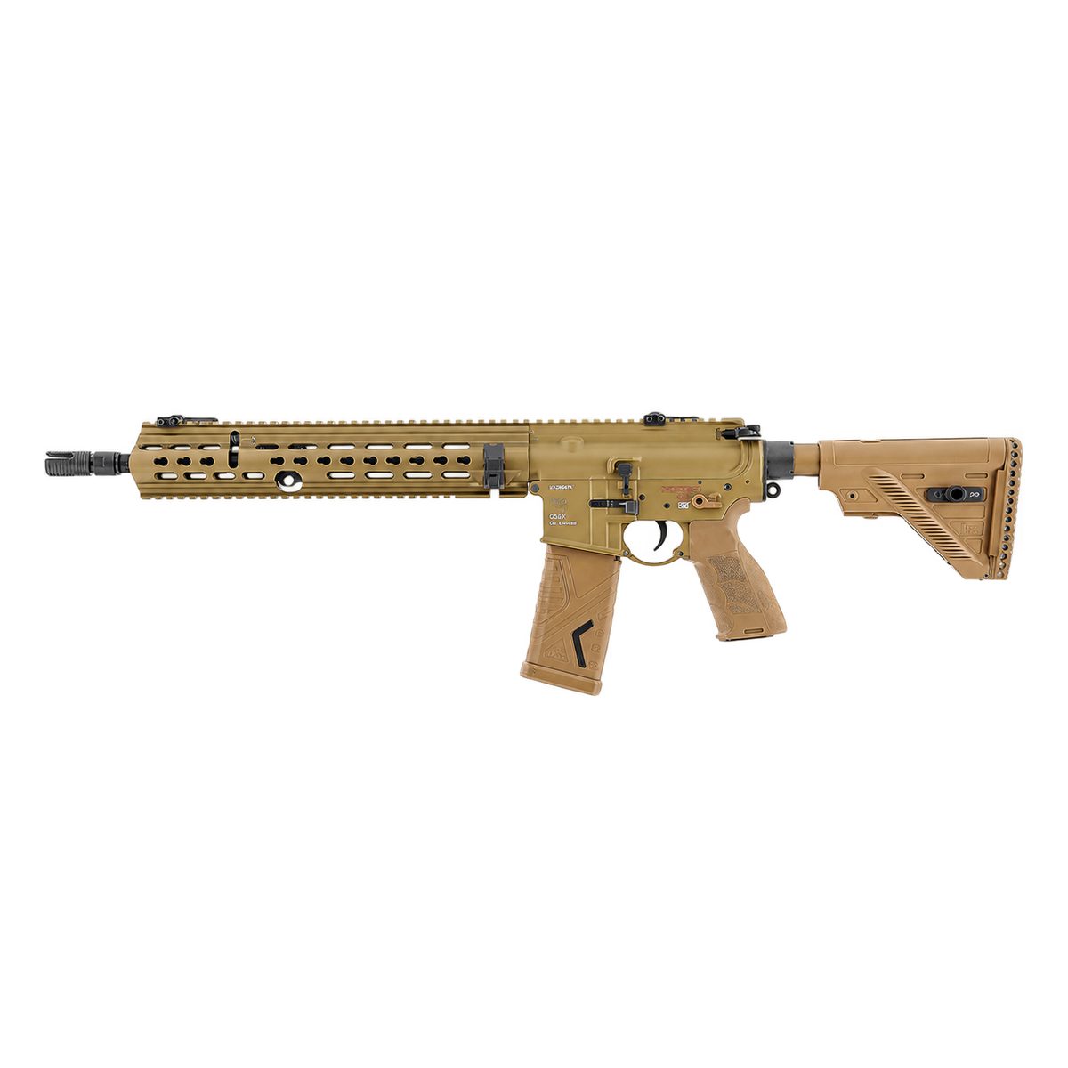 Heckler & Koch G95K & ASE-HK G95K 6mm 1 Julio- Full Auto- Green Brown-Shoot Up Adj