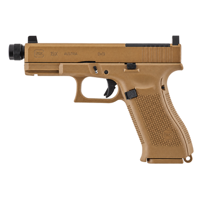 Glock 19X Co2 MOS Coyote & Co2 Glock 19X MOS 4.5mm BB- Coyote- 2J