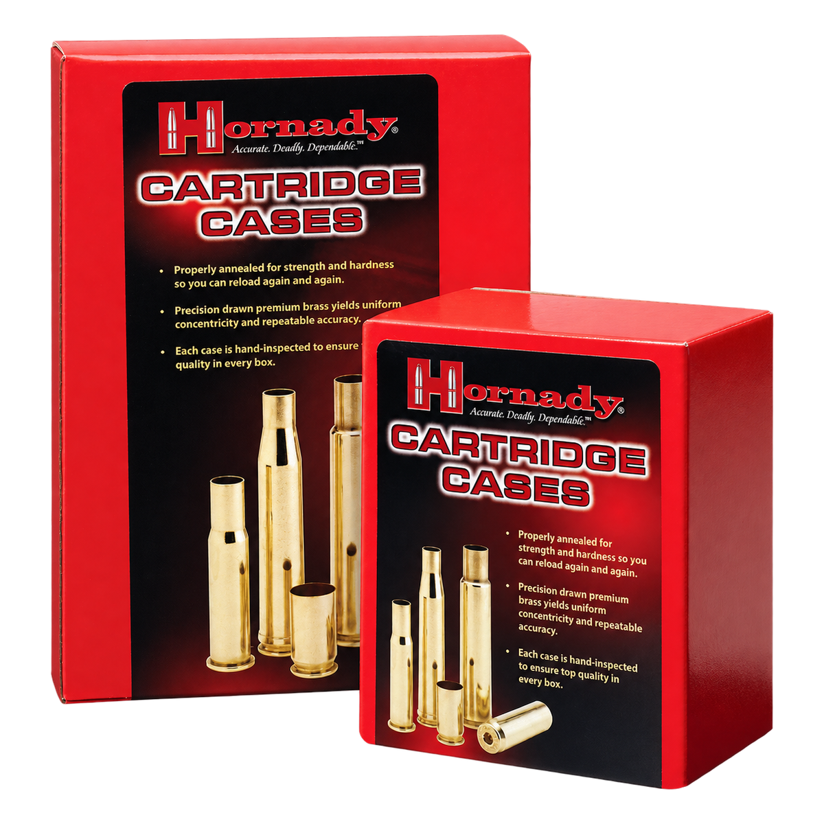 Vainas Rifle Hornady & VAINAS AL -17 HORNET UNPRIMED- Caja 50 & VAINAS AL -6.5X55 UNPRIMED- Caja 50