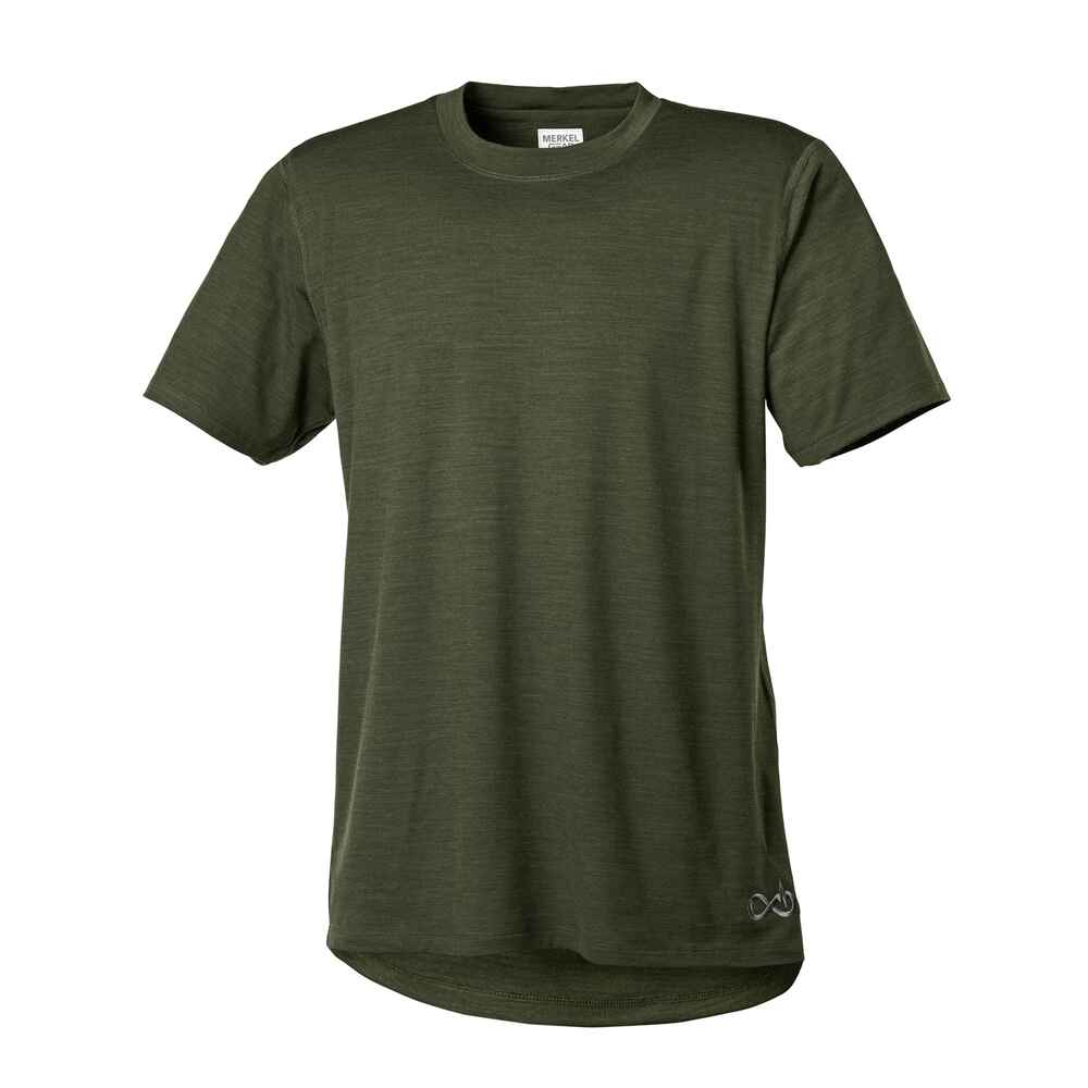 Camiseta Merino 155 & Camiseta Merino 155 Hombre-Olive-S(48)